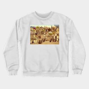 Cemetery of Pereiró (Vigo) Crewneck Sweatshirt